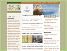 Tablet Screenshot of healthyheating.com